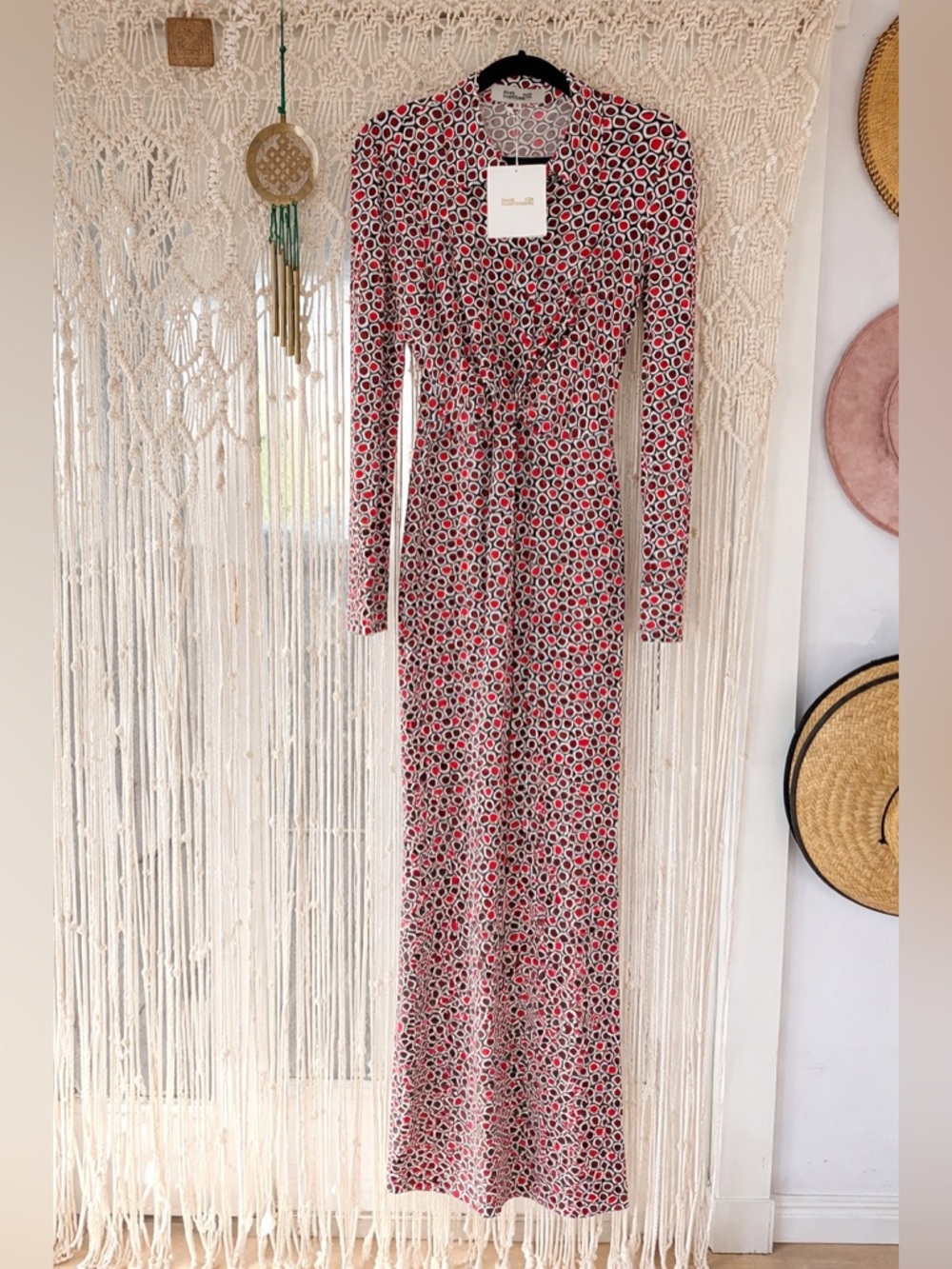 ✨ Diane von Furstenberg DVF Michele Jumpsuit – NWT – Size S ✨